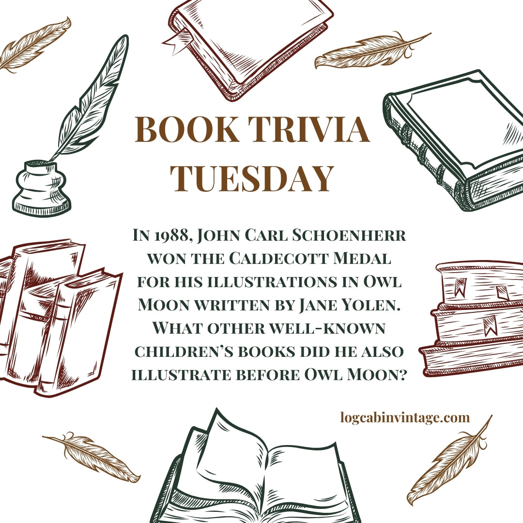 Book Trivia Tuesday Week 12