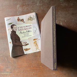 nature sketchbook, Victorian Era, Victorian England, Beatrix Potter Sketches - A Victorian Naturalist Beatrix Potter's Drawings from the Armitt Collection - view of the spine