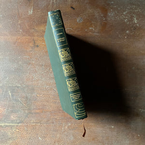 antiquarian book, non-fiction biography - Alone written by Richard E. Byrd - 1938 International Collectors Library Edition - view of the embossed spine