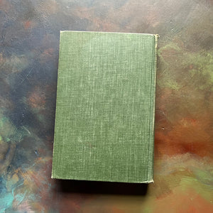 Andersen's Fairy Tales by Hans Christian Andersen-vintage fairy tales for children-view of the green, clothbound back cover