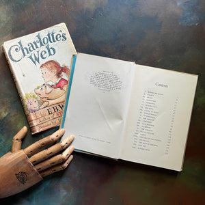 Stated First Edition of Charlotte's Web by E. B. White with Illustrations by Garth Williams