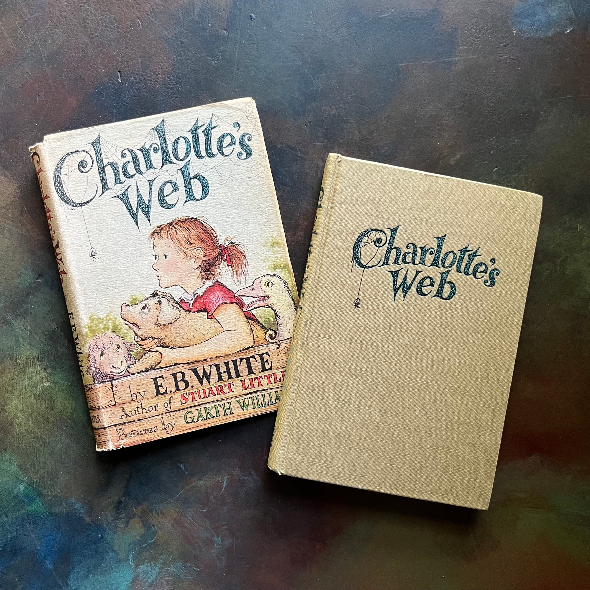 Stated First Edition of Charlotte's Web by E. B. White with Illustrations by Garth Williams