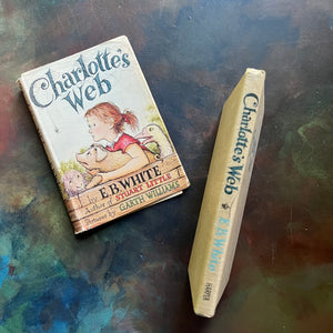 Stated First Edition of Charlotte's Web by E. B. White with Illustrations by Garth Williams