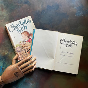 Stated First Edition of Charlotte's Web by E. B. White with Illustrations by Garth Williams