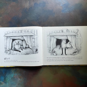 Foxie by Ingri and Edgar Parin D'Aulaire-1949 First Edition-Foxie the Singing Dog-vintage children's picture book-view of the illustrations