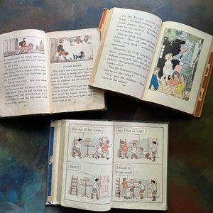 Ginn and Company Vintage Schoolbooks-The New Path to Reading, The Children's Own Readers & The Children's Own Readers Book Three-view of illustrations