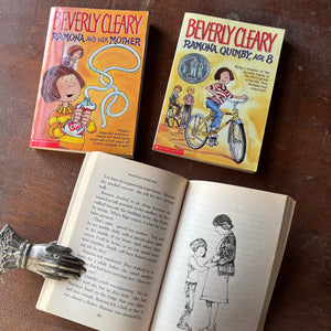 Beverly Cleary Book Set:  Ramona Quinby Age 8, Ramona & Her Mother & Ramona Forever