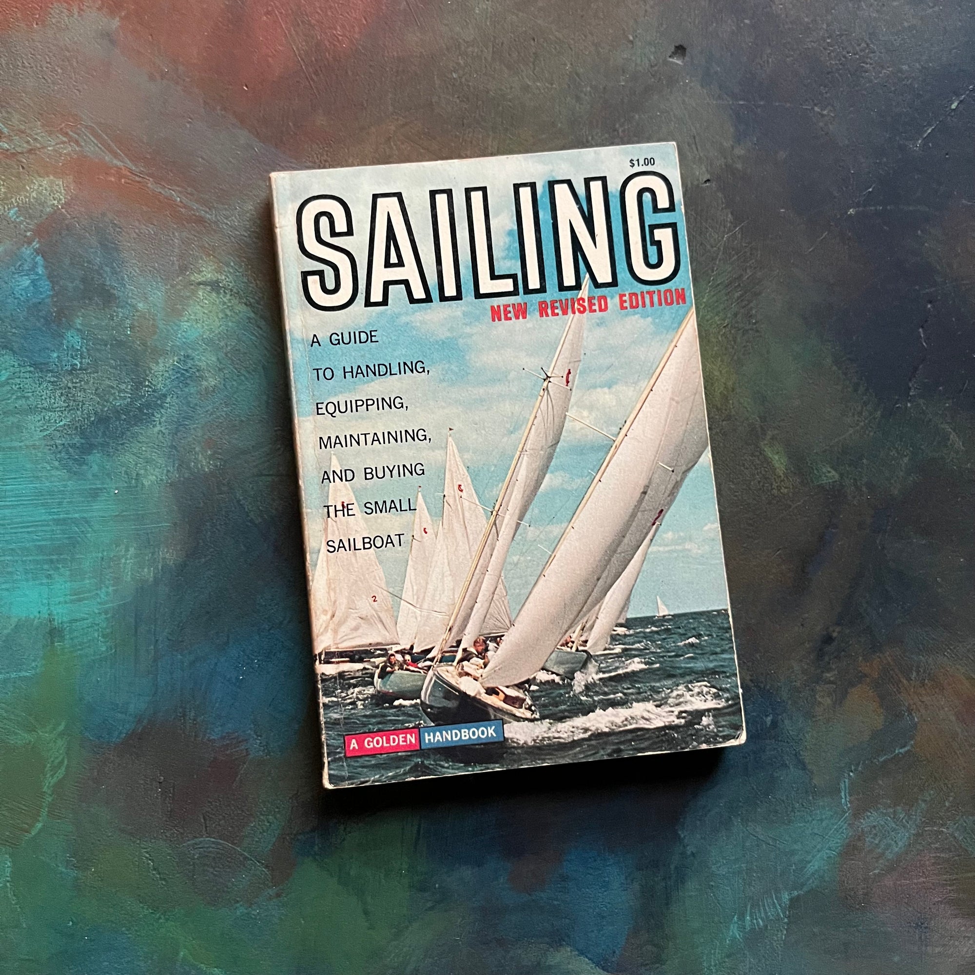 RESERVED - Vintage Golden Guide by Golden Press:  Sailing