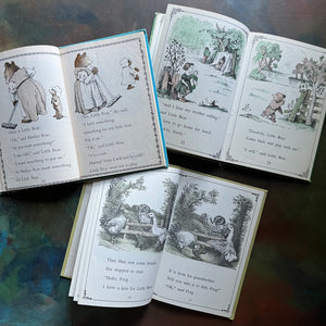 Little Bear Book Set by Elsie Holmelund Minarik with illustrations by Maurice Sendak-vintage children's picture books-view of the illustrations