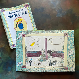 Mad About Madeline by Ludwig Bemelmans-The Complete Tales-vintage children's stories-view of the inside cover