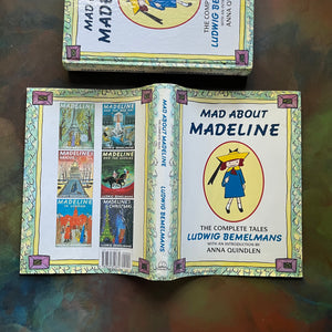 Mad About Madeline by Ludwig Bemelmans-The Complete Tales-vintage children's stories-view of the outside of the dust jacket