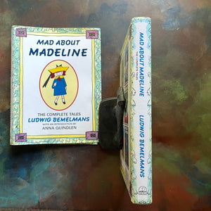 Mad About Madeline by Ludwig Bemelmans-The Complete Tales-vintage children's stories-view of the spine