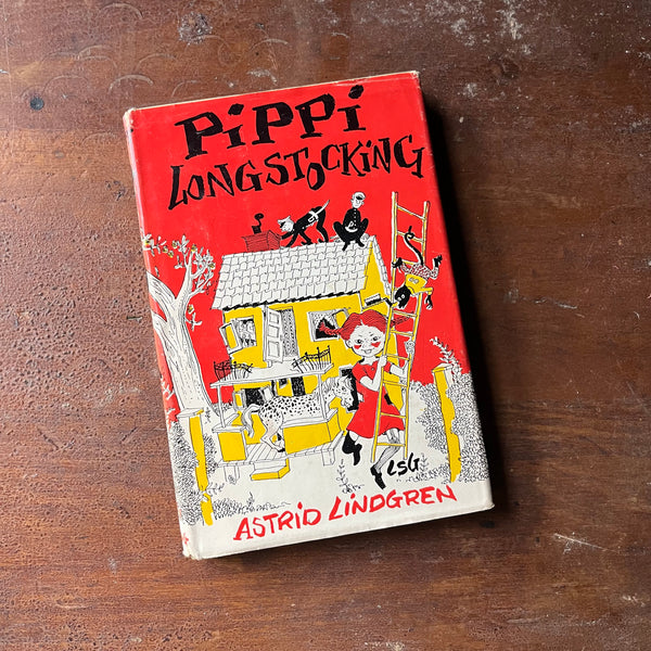 Pippi Longstocking by Astrid Lindgren - 1950 Book Club Edition - Log ...