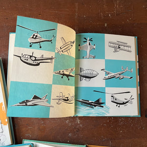 Set of Four Beginner Reader & Picture Books About Airplanes-The Little Airplane by Lois Lenski, Amelia Earhart Pioneer of the Sky, Sky Pioneers The Story of Wilbur & Orville Wright, & The First Book of Airplanes-view of the illustrations within the pages