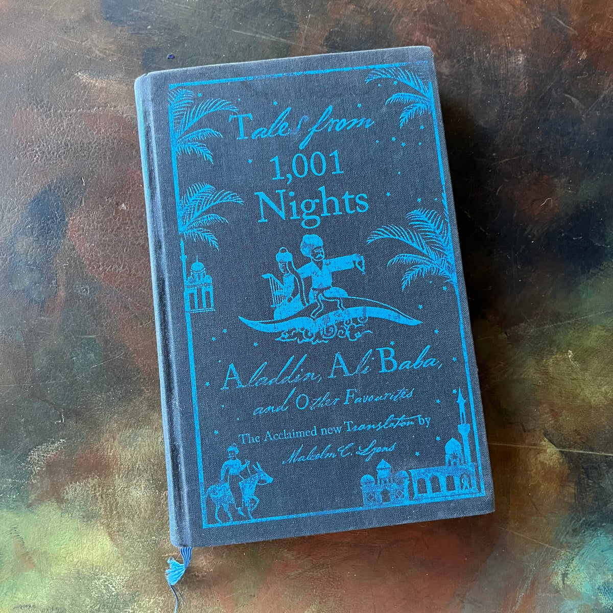 Tales from 1,001 Nights - Aladdin, Ali Babba and Other Favourite Tales-2010 Penguin Classics Clothbound Edition-classic literature-view of the front cover