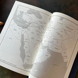 Tales from 1,001 Nights - Aladdin, Ali Babba and Other Favourite Tales-2010 Penguin Classics Clothbound Edition-classic literature-view of the maps at the back of the book
