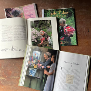 vintage gardening books, vintage biographies, Tasha Tudor - Tasha Tudor's Garden by Tovah Martin with Photographs by Richard W. Brown and The Private World of Tasha Tudor by Tasha Tudor and Richard Brown - view of the photographs by Richard W. Brown