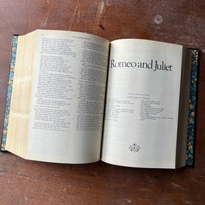 The Complete Works of William Shakespeare-Cambridge University Press-1982 Edition - view of one of the story titles - this one for Romeo & Julier