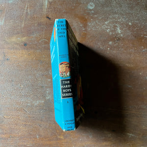 vintage children's chapter books, boys adventure book, The Hardy Boys Mystery Series - The Hardy Boys #3:  The Secret of The Old Mill written by Franklin W. Dixon - view of the spine