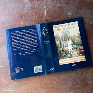 The Mary Frances Garden Book:  Adventures Among The Garden People written by Jane Eayre Fryer-Lacis Edition - view of the outside of the dust jacket