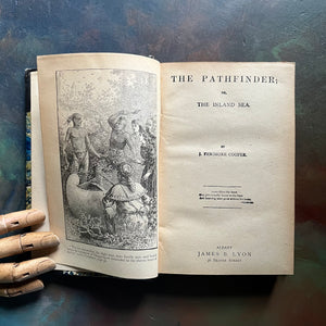 The Pathfinder or The Inland Sea by James Fenimore Cooper - Leatherbound Edition