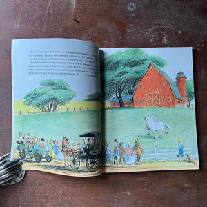 vintage children's picture book - The Whingdingdilly story and illustrations by Bill Peet - view of the illustrations