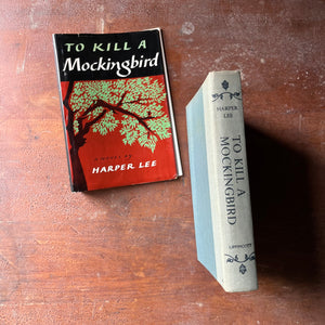 classic American Novel, Pulitzer Prize Novel - To Kill A Mockingbird by Harper Lee-1960 First Edition, 7th Printing - view of the spine