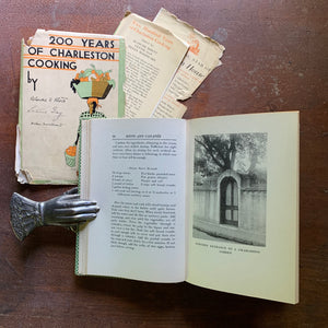 Log Cabin Vintage - vintage non-fiction, vintage cookbook, vintage Charleston, South Carolina, vintage history - 200 Years of Charleston Cooking - 1934 Edition - Garden Gate Photograph