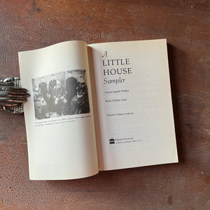 A Little House Sampler A Collection of Early Stories & Reminiscences by Laura Ingalls Wilder & Rose Wilder Lane - view of the title page