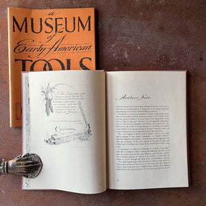 Log Cabin Vintage - vintage book, vintage history book, vintage art book - A Museum of Early American Tools written and illustrated by Eric Sloane - 1964 Edition with Dust Jacket - view of the author's note
