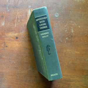 Adventures in Living Things: A General Biology - 1938 Edition - spine