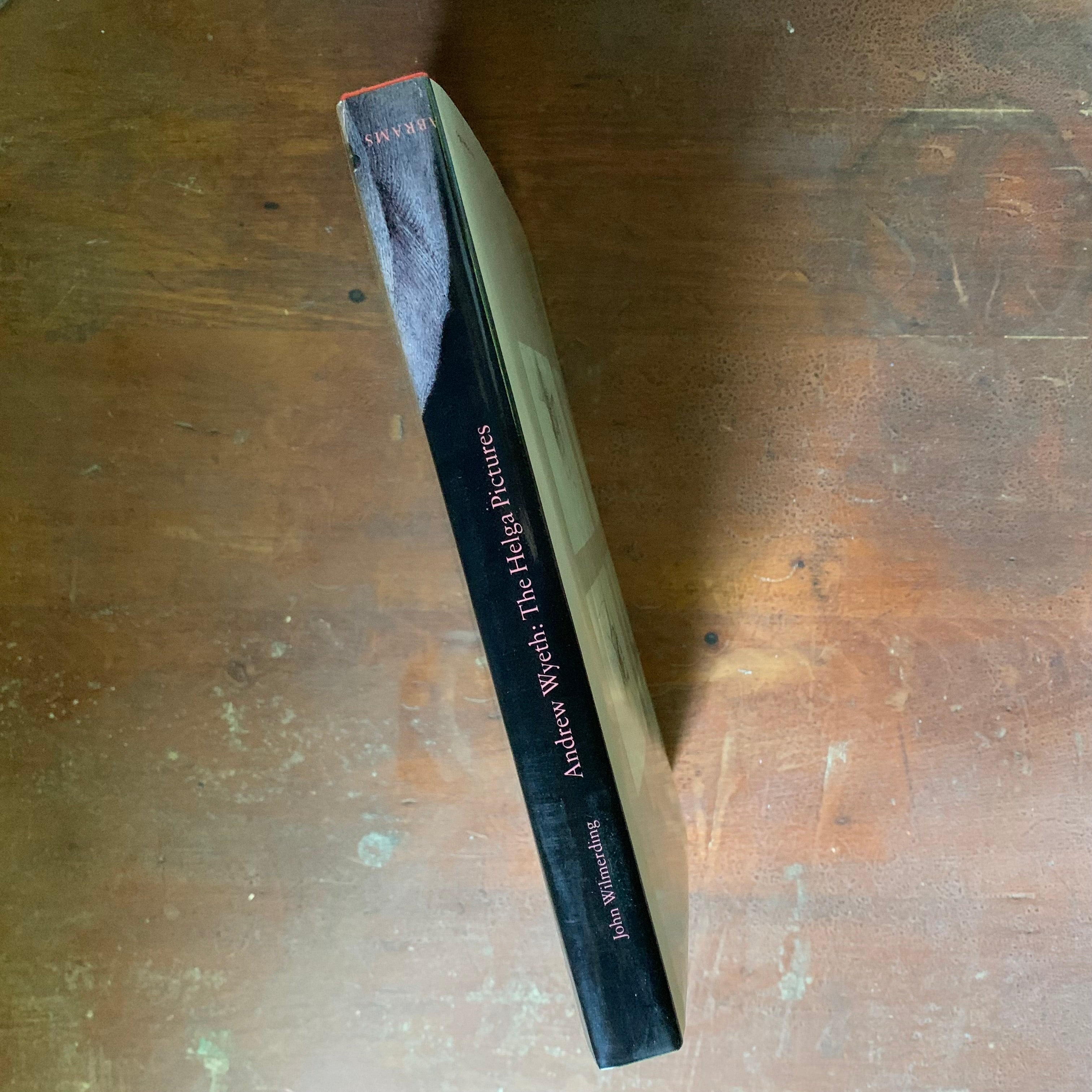 Andrew Wyeth The Helga Pictures - Spine view of Dust Jacket