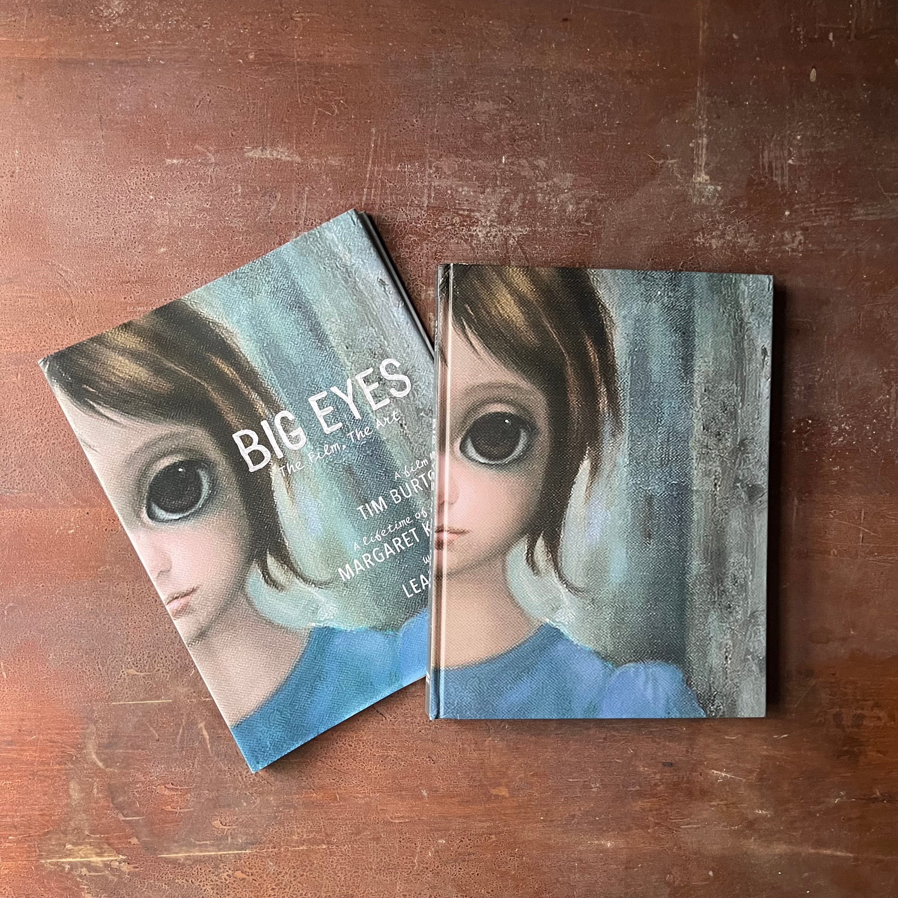 Log Cabin Vintage – vintage non-fiction - print book, art book, Tim Burton, Margaret Keane - Big Eyes The Film, The Art by Lean Gallo - view of the front cover