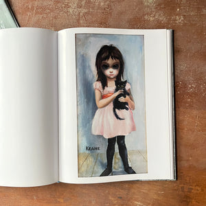 Log Cabin Vintage – vintage non-fiction - print book, art book, Tim Burton, Margaret Keane - Big Eyes The Film, The Art by Lean Gallo - view of the print of Margaret Keane's work