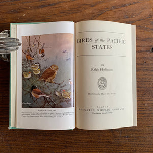 Birds of the Pacific States by Ralph Hoffmann - Title Page