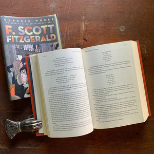 Classic Works of F. Scott Fitzgerald 2012 Edition - content page - sneak peek inside the book pages