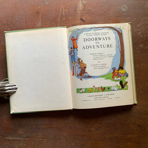 Doorways to Adventure - Vintage Reading Schoolbook - title page