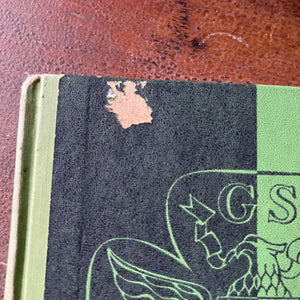 Girl Scout Handbook:  Intermediate Program 1954 Edition - view of the condition of the front cover closeup