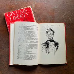 Give Me Liberty Stories of Great American Sayings by Natalie Miller - Abraham Lincoln Illustration by Joe Isom