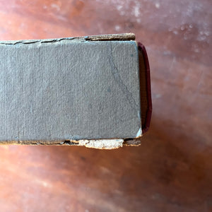 Log Cabin Vintage – classic literature – epic saga - Gone with the Wind by Margaret Mitchell illustrated by Ben Stahl - view of the top of the book sleeve showing worn condition