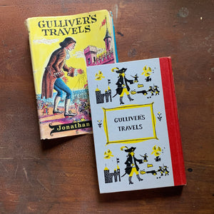 Gulliver's Travels by Jonathan Swift - 1954 Junior Deluxe Editions - Back Cover