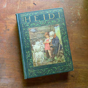 Heidi by Johanna Spyri - Clara M. Burd - 1927 Edition
