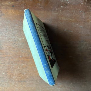 Log Cabin Vintage - vintage children's book, vintage non-fiction, vintage book - The Children of All Lands Stories:  Little Great of Denmark by Bernadine Bailey - view of the blue spine