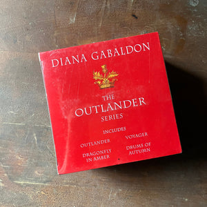 The Outlander Series Box Set by Diana Gabaldon - view of the back of the box