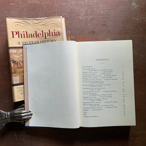 Philadelphia:  A 300 Year History - 1982 First Edition with Dust Jacket - Contents