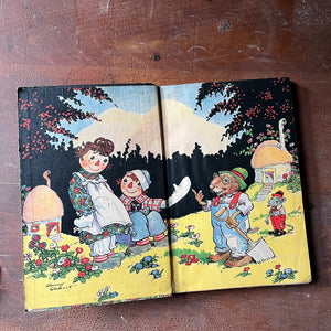 Raggedy Ann's Wishing Pebble by Johnny Gruelle 1925 Second Edition - inside cover