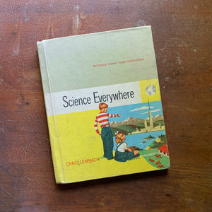 Science Everywhere - a 1961 Children's Science School Book - Front Cover