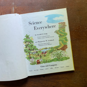 Science Everywhere - a 1961 Children's Science School Book - Title Page