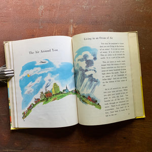 Science Everywhere - a 1961 Children's Science School Book - The Air Around You