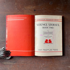 Curriculum Foundation Series:  Science Stories Volume Two - view of the title page